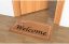 Eingangsreinigungsmatte PVC und Kokosnuss 40x60cm Welcome Weiss