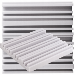 Akustični panel Equalizer 50 x 50 cm, debelina 7 cm, svetlo siva barva