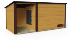 Kućica za pse s predvorjem Lucky L