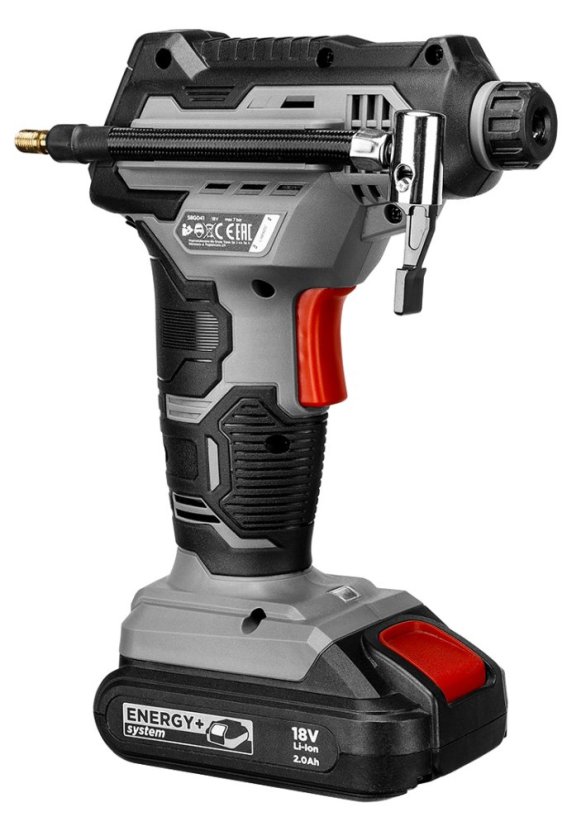 Akku-Kompressor Energy+ 18 V, LCD-Anzeige, ohne Batterie 58G041