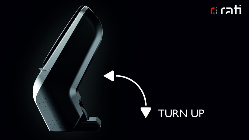 Armlehne Seat Arona 2018- Armster 2, grau, Kunstleder
