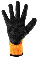 Szigetelt munkakesztyű, latex bevonatú poliészter, 2242X, 10-es méret 97-612-10
