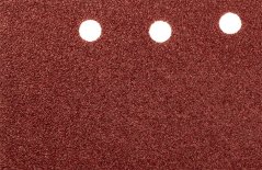 Velcro brusni papir 115 x 230 mm, K 40, 5 kom., s rupama 54H001