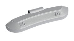 Gewindeschneidgewichte ZN für Blechscheiben mit Schutzbeschichtung 35g 50St.