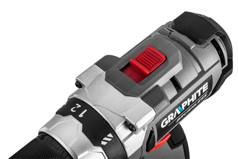 Akkumulátoros kefe nélküli fúrócsavarhúzó Energy+ 18V, Li-Ion, 13 mm, akkumulátor nélkül 58G019
