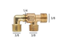 Dreiwegeventil 3/8" (für HL 425-50/100) 36843038