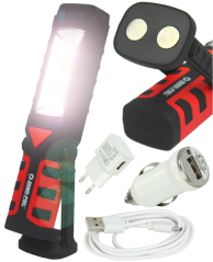LED lampa s magnetem
