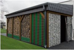 Sjenilo za ogradu 19cm x 26m Green 1200g/m2