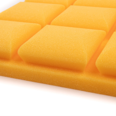 Akustický panel - kostka 50x50x5cm žlutá