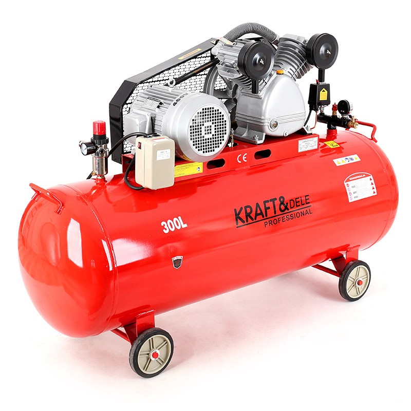 Compresor 300l ulei cu 2 pistoane 5,5 kW 8bar 400V KD1410  + Separator