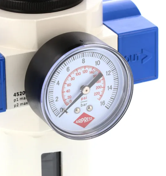 Luftfilter 3/4" + Regler 15 BAR Pro Line