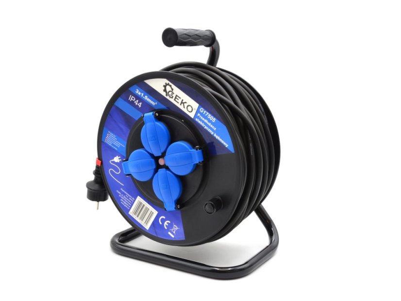 Hosszabbító kábeldob 3x1,5mm2 25m G17504