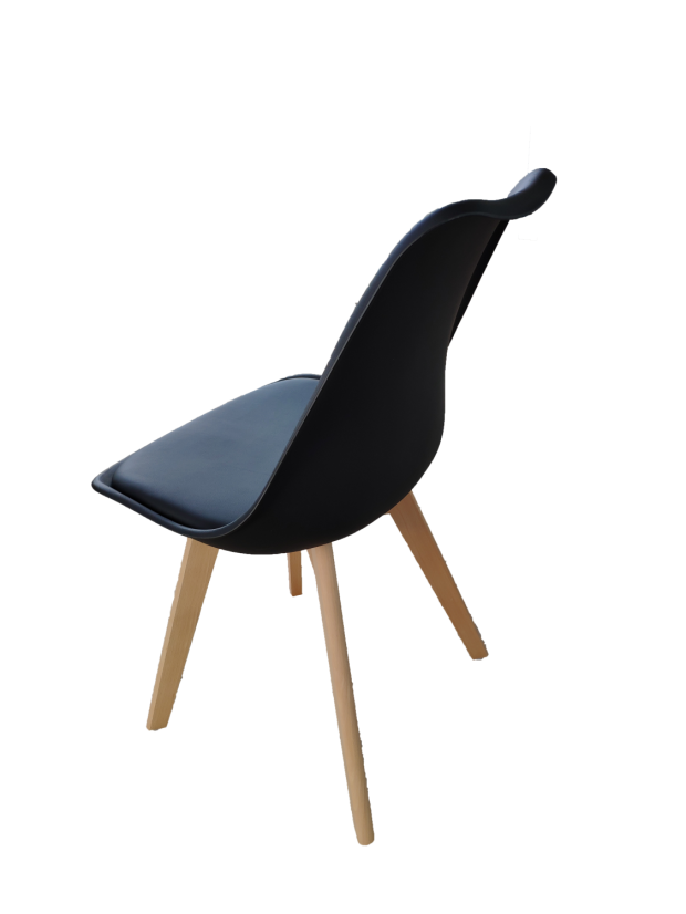 Esszimmerstühle 4St. schwarz Basic