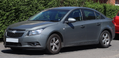 Cotieră Chevrolet Cruze, negru, piele ecologică