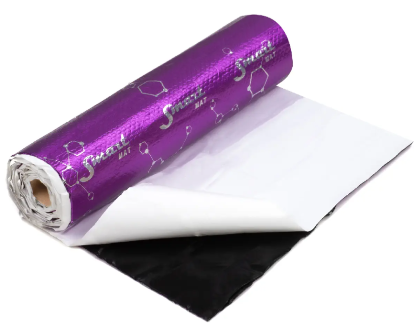 Aluminium-Butyl-Matte selbstklebend 3mm 50x200cm lila