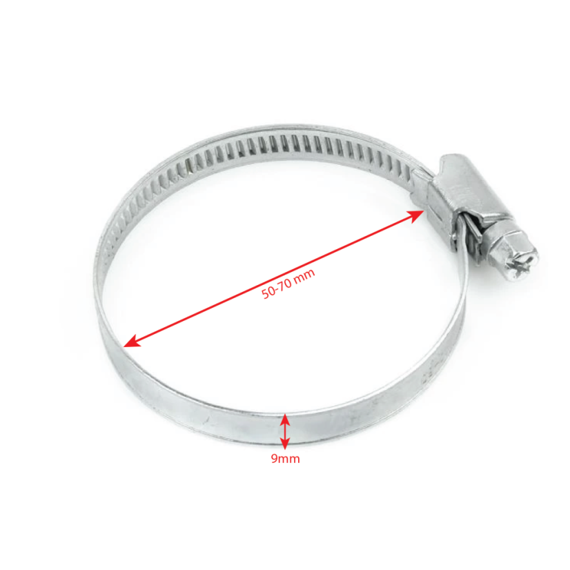 Tömlőbilincs 9mm 50-70mm 1db G17307-1