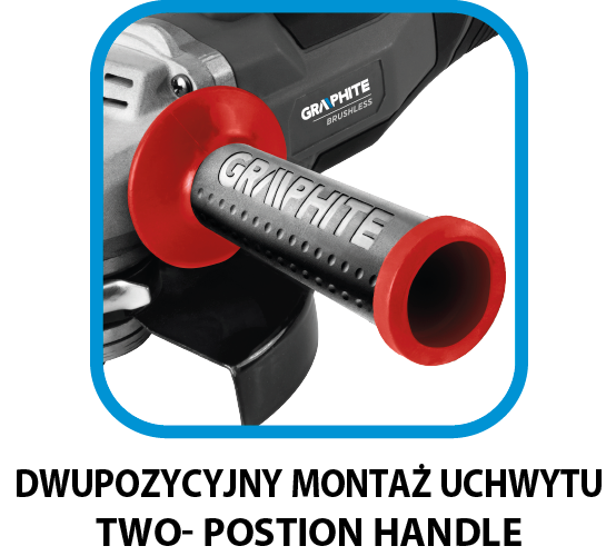 125mm bürstenloser Winkelschleifer Energy+ 0-9200 min-1, ohne Akku 58GE142