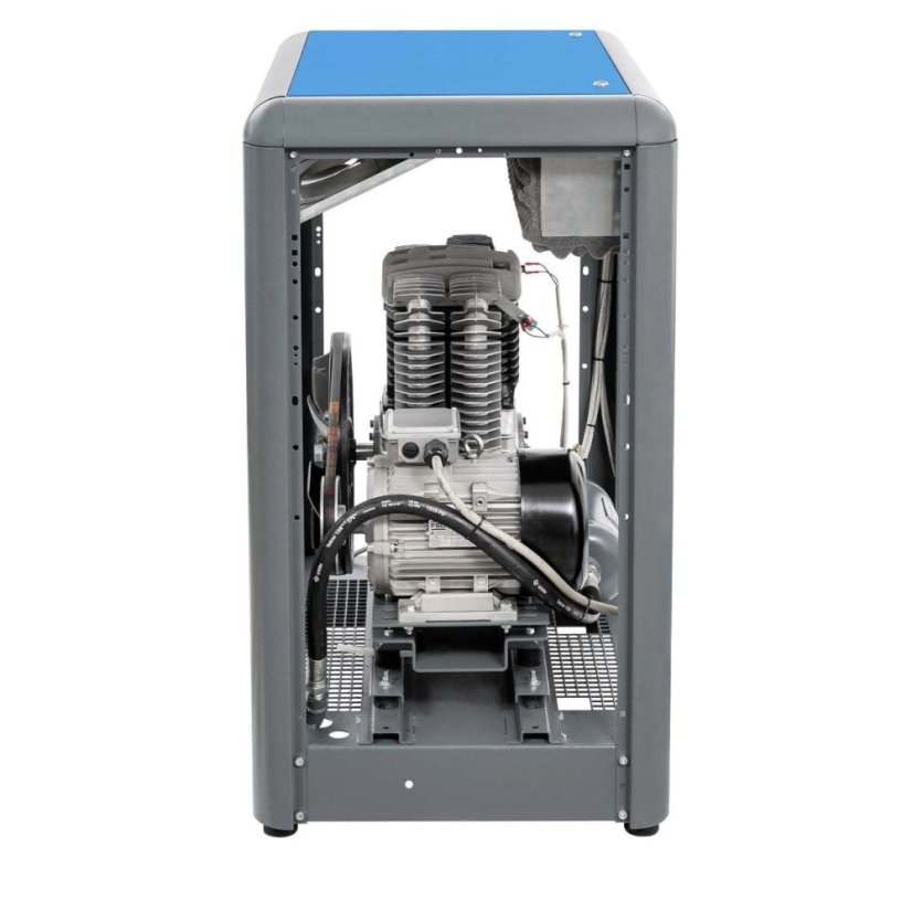 Csendes kétdugattyús kompresszor APZ 900+ 10 bar 7,5 LE/5,5 kW 400V 665 l/min 3 l - csillag-delta csatlakozás 34650-S