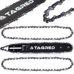 Vízszintjelző + 2x lánc 35 cm 14" / 52 / 3/8" / 1,3 mm TA1151