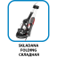 Gipszkarton csiszoló 800W , 215 mm, led 59G265