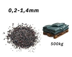 Abrazívum na pieskovanie 0,2-1,4 500kg
