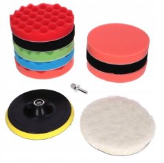 Set de roți de lustruit 150mm 11pcs
