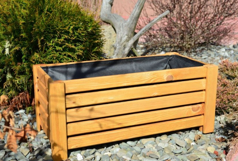 Fa virágcserép Natural 60x30x25cm