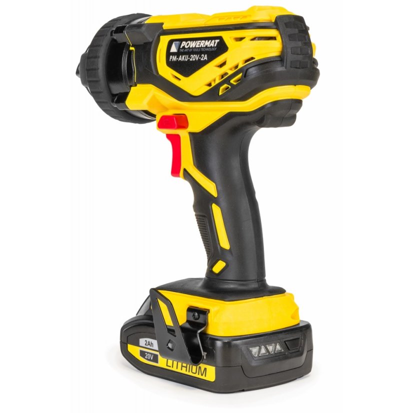 Akkumulátoros légkulcs PM-AKU-20V-2A 2Ah 20V + tartozékok + koffer
