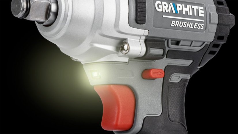 Cheie cu percuție fără perii 18 V, 330 Nm, ", Energy+, fără acumulator 58G028-1