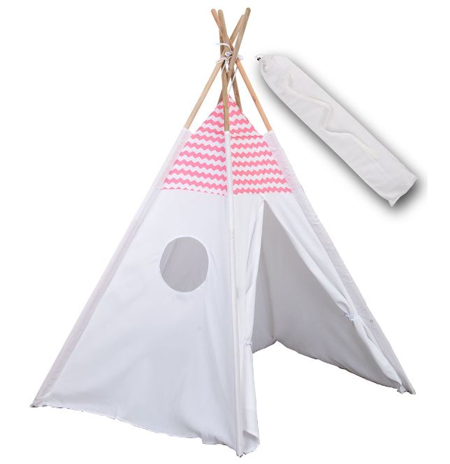 Otroški šotor Teepe classic pink