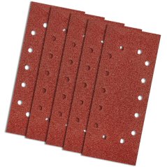 Brusni papir 115 x 280 mm, K40, 5 kom., s rupama 55H728