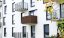 Paravan de balcon 0,8x5m 95% Balcone Brown
