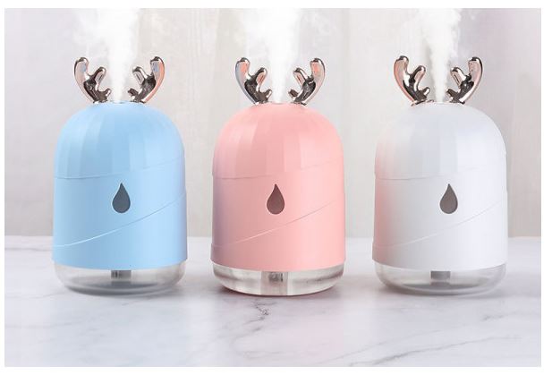 Aroma difuzor LED USB 200ml Deer White