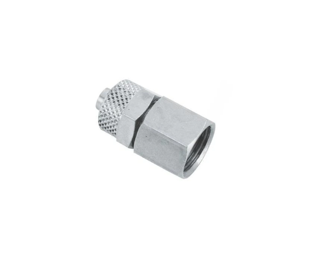 Pneumatski brzi spojnik, ravni, unutarnji navoj 1/4" 6x4 mm Pneumatski brzi spojnik, ravni, unutarnji navoj 1/4" 6x4 mm
