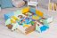Puzzle cu spumă - covor educativ 114x87cm Color number