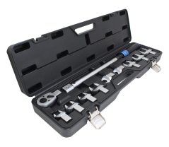 Cheie dinamometrică 1/2" 40-220 Nm cu adaptori tip furcă S-12IC220