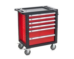 Műhelykocsi 263db szerszámmal - 6 fiókos KD361