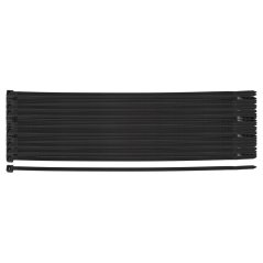 Kabelbinder EXTREME 4,8 × 300 mm, schwarz, 100 Stück. 01-635