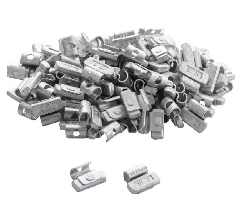 Gewichte aus Gewindestahl - FE ALU - 10G/ 100Stk