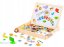 Mágneses edukációs tábla 2 az 1-ben tartozékkal Ecotoys