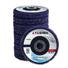 Netkan brusni disk 125 x 22 mm, vijoličen, srednje trd TA1051