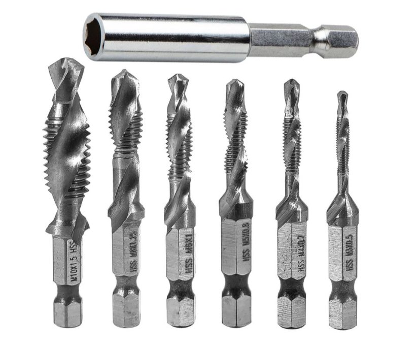 Menetes fúrószár készlet V86231 M3-M10 HSS 1/4"