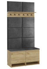 Előszobafal akasztós Craft/ Grey