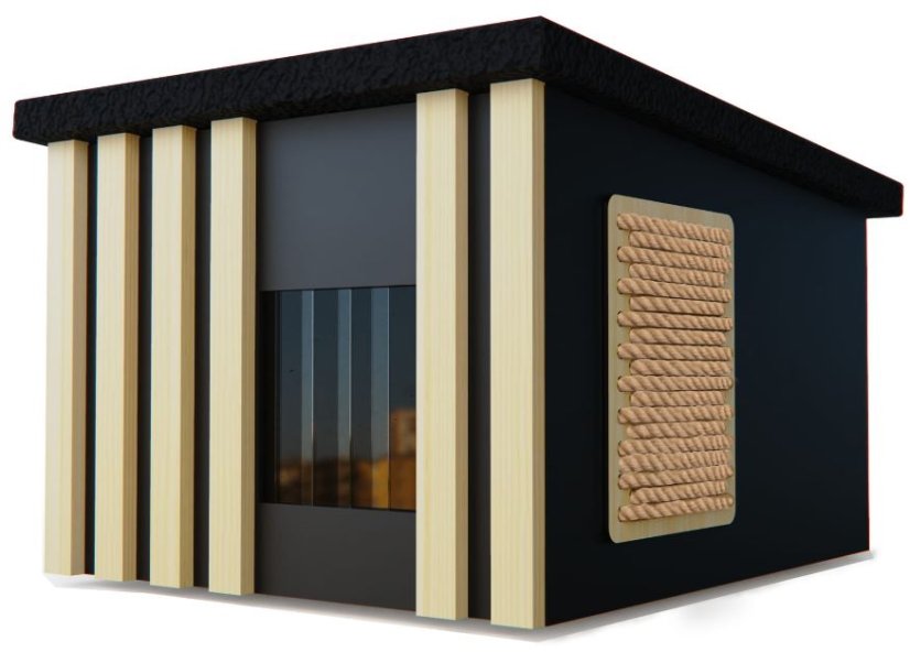 Căsuță pentru pisici Ines Premium L