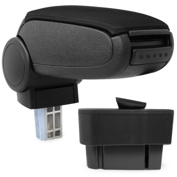 Armlehne Opel CORSA D, schwarz, Stoffbezug