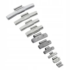 SET 5-50 g acél súlyok alumínium kerekekhez