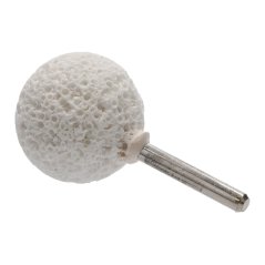 Mészkő pörkölt 40 mm, gömbölyű, nyéllel