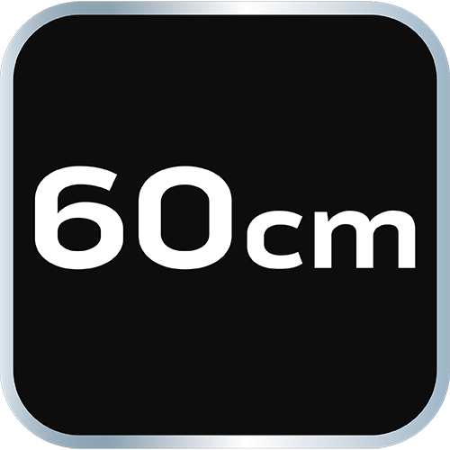 Aluminium-Wasserwaage S 300, 3 Wasserwaagen, 60 cm 71-132