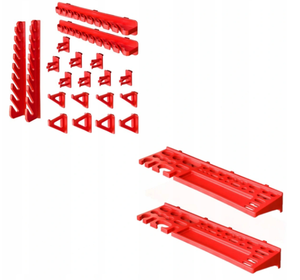 Stena za orodje 78x78cm + 21 škatel