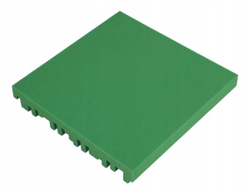 Akustický panel Equalizer 50x50cm, tloušťka 7cm, tmavě zelený